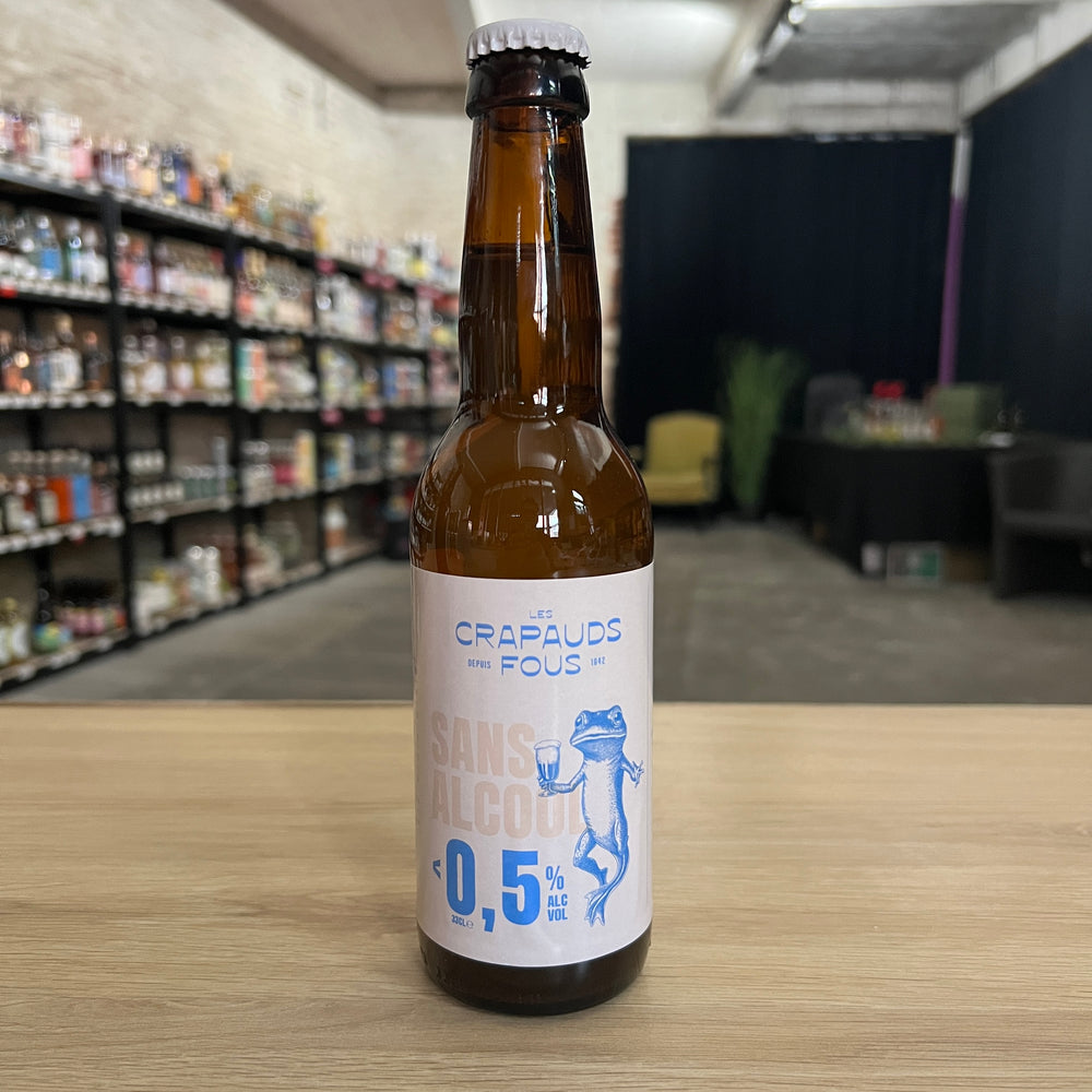 Bière blanche Les Crapauds Fous 0,5%