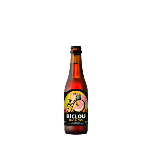 Bière blonde Biclou Moulins d'Ascq sans alcool 0,5%
